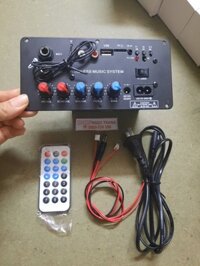 Mạch Loa Kéo khuyếch đại Âm Thanh Có Bluetooth 12V - 24V -220V