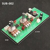 Mạch lọc SUB-002 - Lọc tín hiệu Audio R/L thành tín hiệu SUB siêu trầm - Mô-đun xử lý âm thanh ra tín hiệu SUB siêu trầm