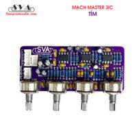 MẠCH MASTER 3IC - KÈM DÂY - MÀU TÍM