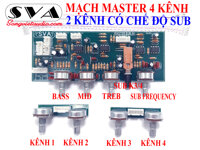 MẠCH MASTER 4 KÊNH CÓ CHẾ ĐỘ SUB - TẶNG KÈM DÂY
