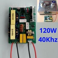 Mạch máy rửa, làm sạch bằng sóng siêu âm, bo mạch phát sóng siêu âm. Tần số 40KHz, công suất 120W
