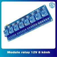 Mạch Module Relay 8 kênh 12V chịu được hiệu điện thế lên đến 250VAC 10A (135mmx52mm)