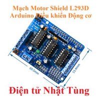 MẠCH MOTOR SHIELD L293D ARDUINO, ĐỘNG CƠ DC – STEP – SERVO