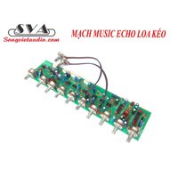 MẠCH MUSIC ECHO LOA KÉO 1200 - 2 KÊNH - KÈM DÂY