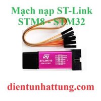 MẠCH NẠP ST-LINK V2, NẠP VI ĐIỀU KHIỂN STM8 – STM32
