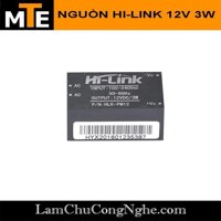 Mạch nguồn hi-link hlk-pm12 220v - 12v 3w  - module nguồn hạ áp loại tốt dành cho các dự án iot