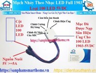 Mạch Nháy Theo Nhạc LED Full 1903 Loại 100 LED 5VDC