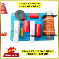 Mạch phân tần 2 Loa 1 Bass 1 Treble  công suất lớn có cầu chì bảo vệ linh kiện xịn - Giá 1 Mạch