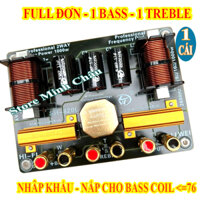 MẠCH PHÂN TẦN CÔNG SUẤT LỚN CHO 2 LOA SH820L, SIÊU BẢO VỆ TREBLE - GIÁ 1 LOA