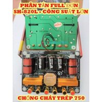 MẠCH PHÂN TẦN FULL ĐƠN SH820L - TÍCH HỢP CHỐNG CHÁY TRÉP 750 850 - GIÁ 1 CÁI - PHÂN TẦN 2 LOA SÂN KHẤU