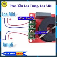 Mạch phân tần loa Mid, Phân tần loa trợ lời, phân tầng loa trung, giá 1 mạch