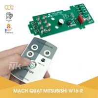 Mạch quạt treo tường MITSUBISHI W16-R điều khiển từ xa thông minh - Hàng chính hãng [Có bảo hành]