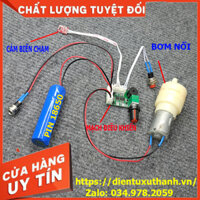 Mạch rót rượu rót bia rót nước tích hợp sạc pin và máy bơm nổi 3-6V kèm phụ kiện pin 18650