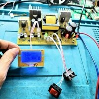 Mạch sạc bình 12V 200Ah hiển thị LCD, Mạch sạc 200Ah