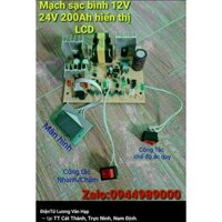 Mạch sạc bình 12V 24V 200Ah