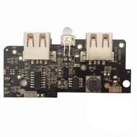 Mạch sạc dự phòng 5vdc 2 cổng USB có tích hợp LCD