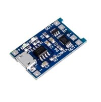 Mạch sạc pin 18650 TP4056 MicroUSB 17x28mm (Có bảo vệ) - Sạc đầy tự ngắt