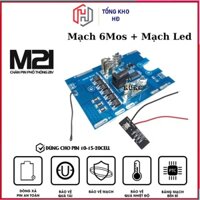 Mạch Sạc Và Bảo Vệ Pin 18v - 21v 5S Sử Dụng Cho Pin 10,15, 20cell Chân Pin Thông Dụng Chịu Tải Cao 6 mos
