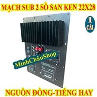 MẠCH SIÊU TRẦM BOSS 2 SÒ KEN, NGUỒN ĐỒNG CAO CẤP - MẠCH SUB ĐIỆN - GIÁ 1 MẠCH