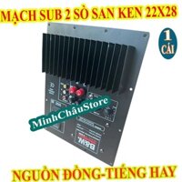 MẠCH SIÊU TRẦM B&W 2 SÒ KEN NGUỒN ĐỒNG CAO CẤP - MẠCH SUB ĐIỆN - GIÁ 1 MẠCH