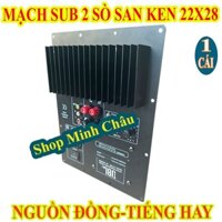 MẠCH SIÊU TRẦM JB 2 SÒ KEN, NGUỒN ĐỒNG CAO CẤP - MẠCH SUB ĐIỆN - GIÁ 1 MẠCH