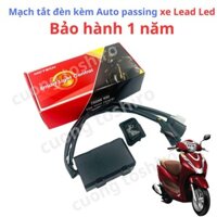 mạch tắt đèn xe lead led kèm công tắc passing nháy auto lắp như zzin dễ dàng sử dụng bảo hành 1 năm