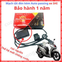 mạch tắt đèn xe sh 125 150 160 350 2020 - 2024 kèm công tắc passing nháy auto lắp như zzin dễ dàng sử dụng cuong biker
