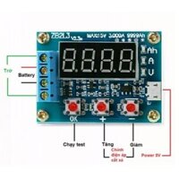 Mạch test dung lượng Pin và Acquy (Battery tester)