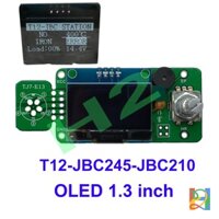 Mạch trạm hàn T12/JBC245/JBC210 STM ver v3 màn hình OLED 1.3Inch (Input DC 8-35V )