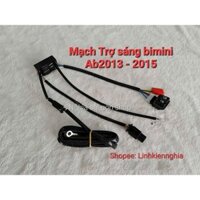 Mạch trợ sáng autppassing đèn Bi mini cho xe Airblade sử dụng trên công tắc passing sh lắp đặt như zin