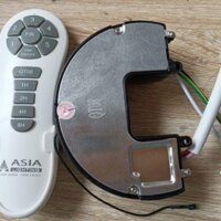 Mạch và điều khiển từ xa quạt trần Asia QT07 QT08 QT09