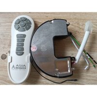 Mạch và điều khiển từ xa quạt trần Asia QT07 QT08 QT09, bộ mạch mới, chính hãng, bảo hành 2 năm