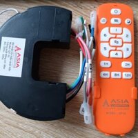 Mạch và điều khiển từ xa quạt trần Asia QT10, bộ mạch mới, chính hãng, bảo hành 2 năm