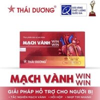 mạch vành win win thái dương (nghẽn mạch vành, khó thở, nhịp tim nhanh, hồi hộp, mất ngủ,t hiếu máu cơ tim,đau thắt ngực