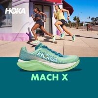 Mach X HOKA One Men Women Cowhide X Speed Running Shoes Đệm thoáng khí