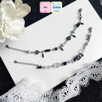 MaCherie Vòng tay nữ l Lắc tay nữ phối mắt quỷ Evil Eye, pha lê, xúc xắc và các loại hạt cá tính