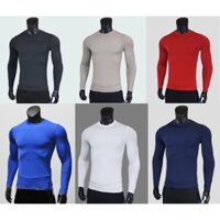 [macmun]- Áo thể thao giữ nhiệt nam dài tay nhiều màu 5 size