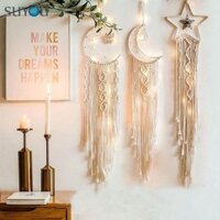 macrame hinh mat trang ( khong gom den led )