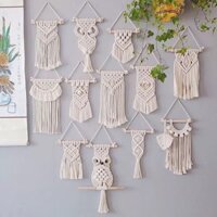 Macrame treo tường , phù hợp mọi phong cách   trang trí nhà cửa, tính thẩm mĩ cao, giá cả phải chăng