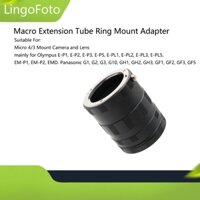 Macro Nối Dài Ống Vòng Gắn Adapter Cho Micro 4 / 3 Gắn Camera Cho Olympus E-P5 PL5 GF6