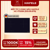 [Made in Germany] Bếp từ 2 vùng nấu Hafele HC-I7325B 533.09.979