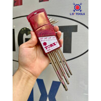 [Made in Japan] Bộ lục giác hoa thị EIGHT nhật TXEL-S13 gồm 13 cỡ từ T5- T50-Bộ hoa khế, bộ sao nhật