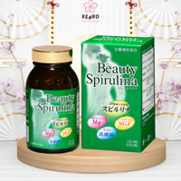 [Made in Japan] Viên uống tảo xoắn Beauty Spirulina giúp làm đẹp da, hỗ trợ giảm cân, tăng hormon nữ
