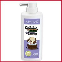 [MADE IN TAIWAN] Sữa tắm chó mèo ĐÀI LOAN cao cấp sạch ve ghẻ bọ chét giữ da luôn khỏe mạnh Monsa Sapindus Antibacterial Deodorant Shampoo 500ml