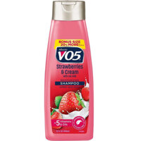 [Made in USA] Dầu gội dưỡng ẩm Alberto VO5 Strawberryberries & Cream với sữa đậu nành, dành cho mọi loại tóc,(532ml)