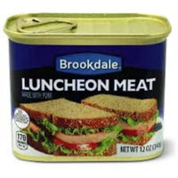 [Made in USA] Thịt hộp LUNCHEON MEAT BROOKDALE. thơm ngon xuất sắc.340g.
