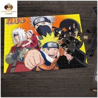 [MADE IN VIET NAM] Tranh xếp hình naruto wooden puzzle jigsaw, ghép hình WPJ133