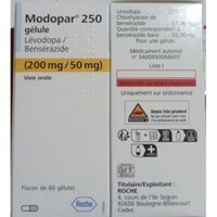 MADOPAR 250MG H/60VIÊN (điều trị tất cả các dạng Parkinson) VIÊN NHỘNG