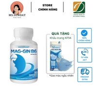 MAG - GIN B6 - VIÊN CHỐNG NÔN, NGHÉN MAG-GIN B6 - David Health - 60 Viên