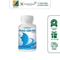 MAG - GIN B6 - VIÊN CHỐNG NÔN, NGHÉN MAG-GIN B6 - David Health - 60 Viên